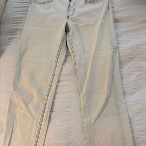 rag & bone Pale Blue Straight-Leg Jeans
